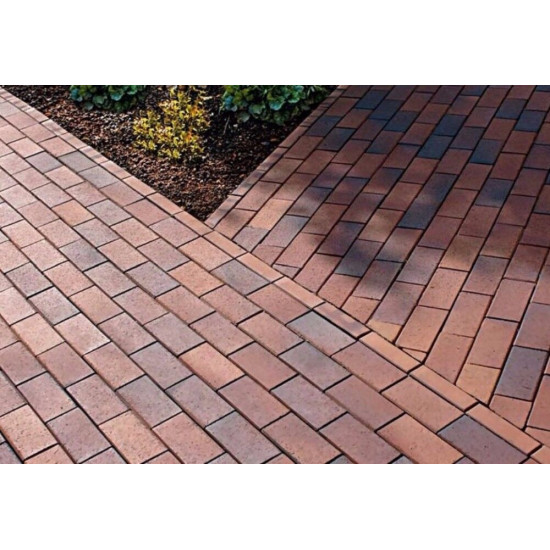 Тротуарна плитка "Цегла без фаски" — стильне рішення для рівного мощення